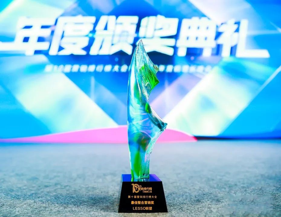 中國聯塑榮獲&ldquo;2020年最佳整合營銷獎&rdquo;